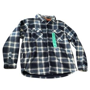 Realtree Men's Long Sleeve Sherpa Lined Shirt Jacket